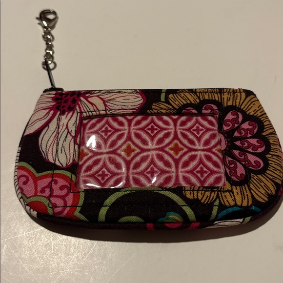 Vera Bradley Handbags - Vera Bradley Multicolor Floral Coin Purse brown pink